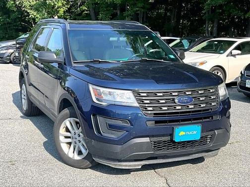 Blue 2017 Ford Explorer Base