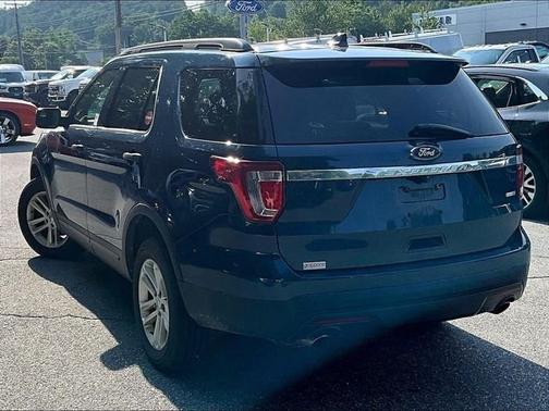 Blue 2017 Ford Explorer Base