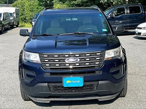 Blue 2017 Ford Explorer Base