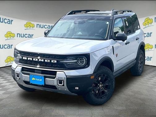 Space White Metallic 2026 Ford Bronco Sport Badlands
