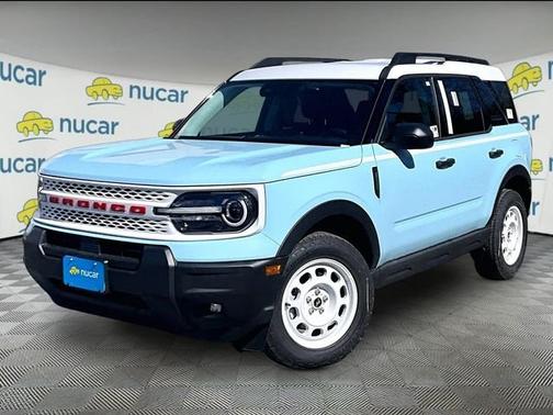 Robin's Egg Blue 2026 Ford Bronco Sport Heritage