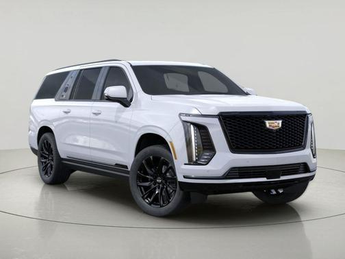 Vibrant White Tricoat 2026 Cadillac Escalade ESV Sport
