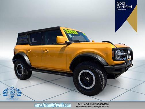 CYBER ORANGE MET TRI-COAT 2022 Ford Bronco Outer Banks