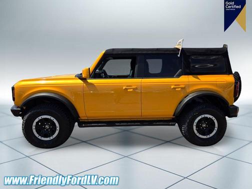 CYBER ORANGE MET TRI-COAT 2022 Ford Bronco Outer Banks