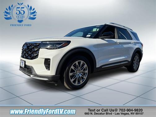 2025 Ford Explorer Platinum