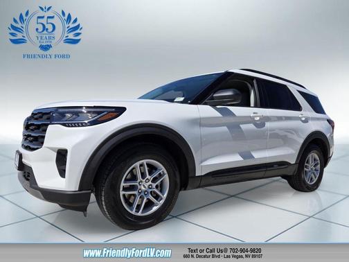 STAR WHITE MET TRI-COAT 2026 Ford Explorer Active