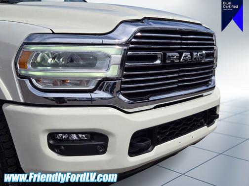 Pearl White 2021 RAM 2500 Laramie Crew Cab 4x4 6'4' Box