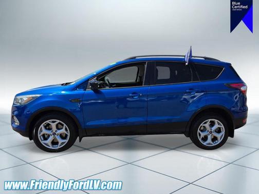LIGHTNING BLUE METALLIC 2017 Ford Escape SE
