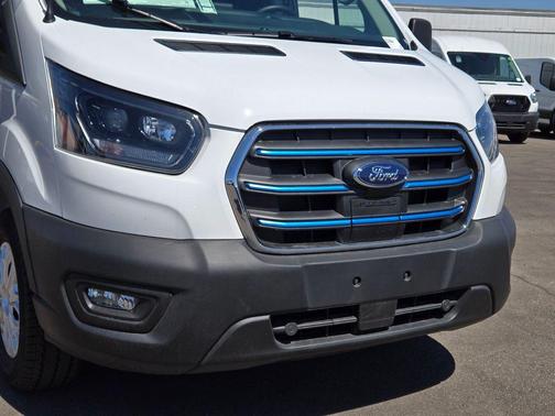 OXFORD WHITE 2025 Ford E-Transit T-350 Low Roof