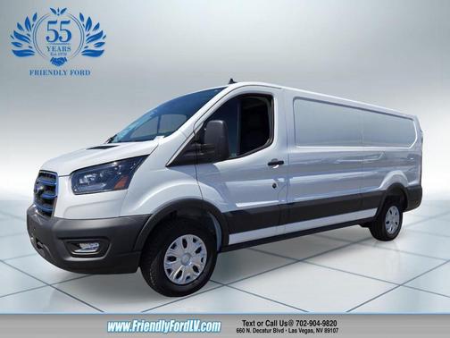 OXFORD WHITE 2025 Ford E-Transit T-350 Low Roof