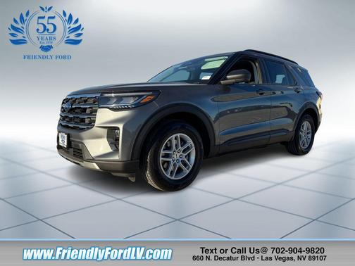 CARBONIZED GRAY METALLIC 2026 Ford Explorer Active w/200A Pkg