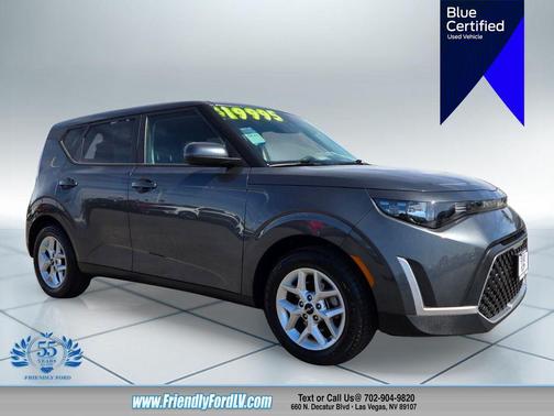 Gravity Gray 2024 Kia Soul LX