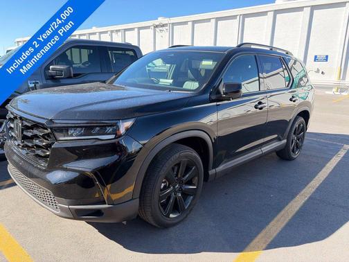 Crystal Black Pearl 2025 Honda Pilot Black Edition