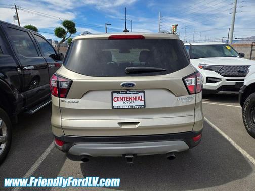 WHITE GOLD METALLIC 2018 Ford Escape Titanium