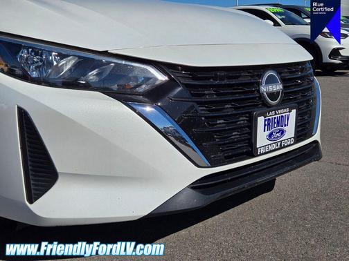 Aspen White Tricoat 2024 Nissan Sentra SV