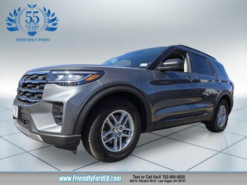 CARBONIZED GRAY METALLIC 2026 Ford Explorer Active w/200A Pkg