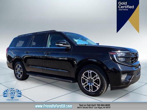 AGATE BLACK METALLIC 2025 Ford Expedition Max Active 4x4 SUV