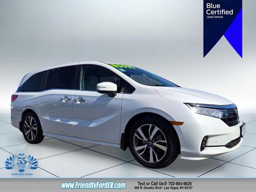 Platinum White Pearl 2024 Honda Odyssey Touring