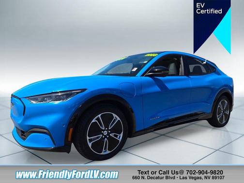 Grabber Blue Metallic 2023 Ford Mustang Mach-E Premium