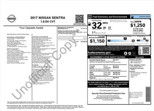 2017 Nissan Sentra S