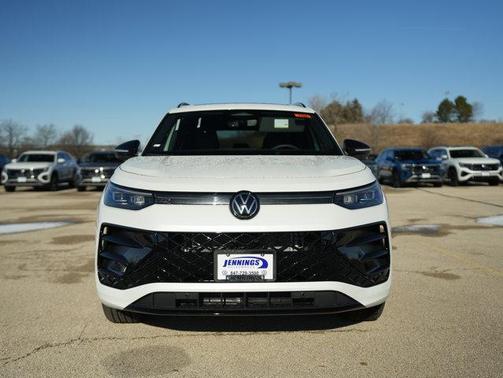 Opal White Pearl 2026 Volkswagen Tiguan 2.0T SE R-Line Black