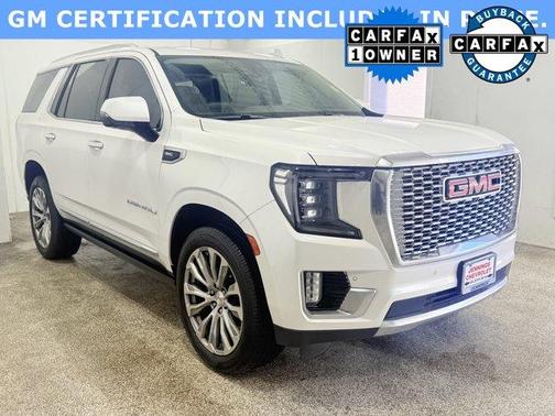 White Frost Tri-Coat 2021 GMC Yukon Denali