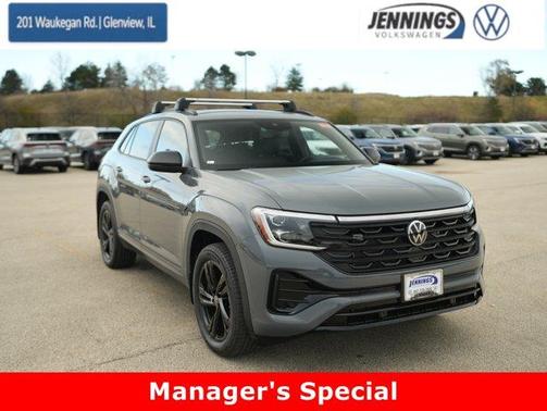 2026 Volkswagen Atlas Cross Sport 2.0T SEL R-Line Black