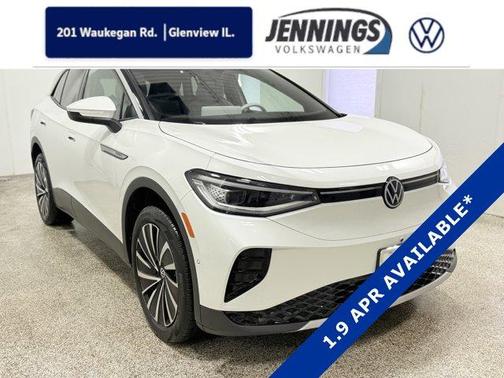 Opal White / Black Roof 2023 Volkswagen ID.4 Pro S Plus