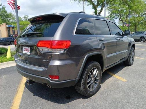 Granite Crystal Clearcoat Metallic 2017 Jeep Grand Cherokee Limited