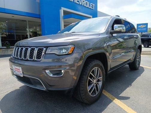 Granite Crystal Clearcoat Metallic 2017 Jeep Grand Cherokee Limited