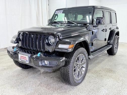 Black Clearcoat 2022 Jeep Wrangler Unlimited 4xe Sahara