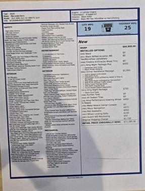 2024 Mercedes-Benz AMG GLC 43 Base 4MATIC