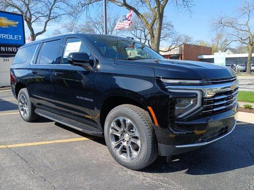 Black 2026 Chevrolet Suburban LT