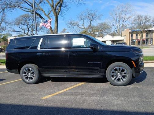 Black 2026 Chevrolet Suburban LT