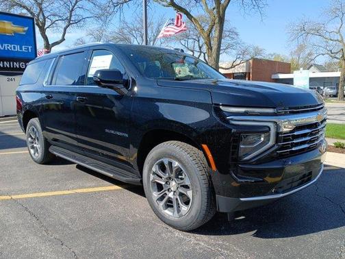 Black 2026 Chevrolet Suburban LT