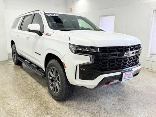 Summit White 2023 Chevrolet Suburban Z71