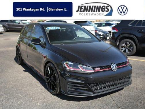 Deep Black Pearl Effect 2020 Volkswagen Golf GTI 2.0T S