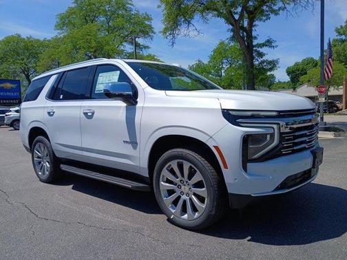 Polar White 2026 Chevrolet Tahoe Premier