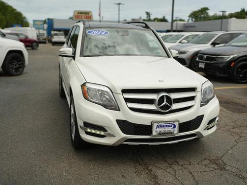 White 2014 Mercedes-Benz GLK-Class GLK 350 4MATIC