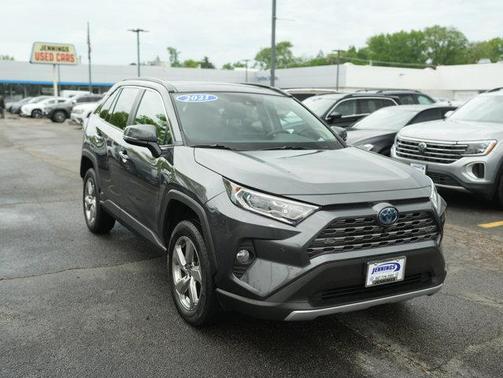 Magnetic Gray Metallic 2021 Toyota RAV4 Hybrid Limited