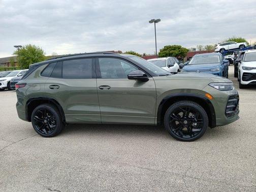 Avocado Green 2026 Volkswagen Tiguan 2.0T SE R-Line Black