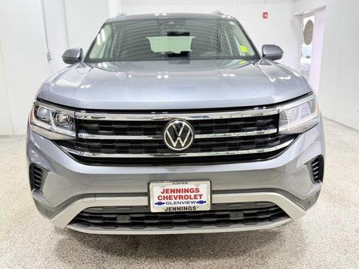 Platinum Gray Metallic 2021 Volkswagen Atlas 3.6L SEL