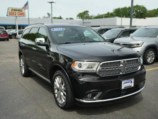 Brilliant Black Crystal Pearlcoat 2015 Dodge Durango Citadel