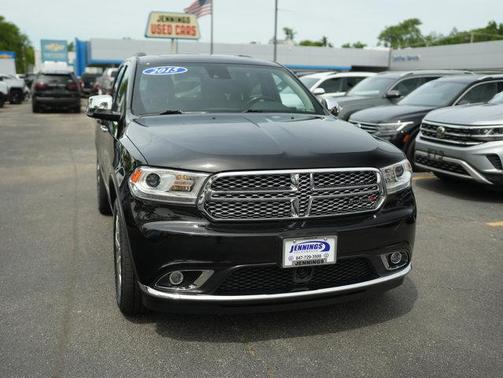 Brilliant Black Crystal Pearlcoat 2015 Dodge Durango Citadel