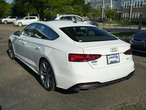 Arkona White 2025 Audi A5 Sportback S line Premium