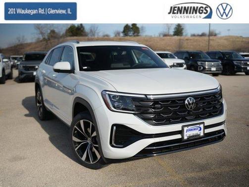 Opal White Pearl 2026 Volkswagen Atlas Cross Sport 2.0T SEL Premium R-Line
