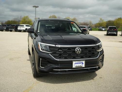 Deep Black Pearl Effect 2026 Volkswagen Atlas 2.0T SEL Premium R-Line