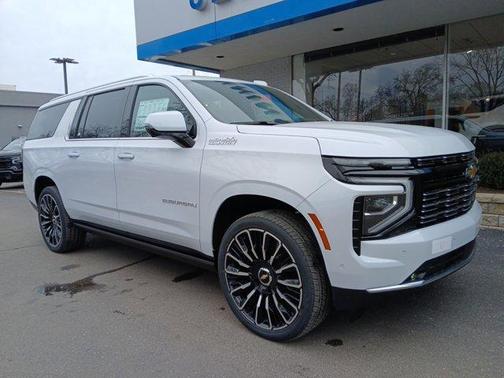 Polar White 2026 Chevrolet Suburban High Country