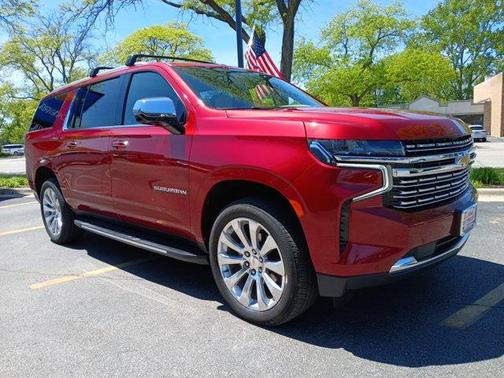 Radiant Red 2024 Chevrolet Suburban Premier