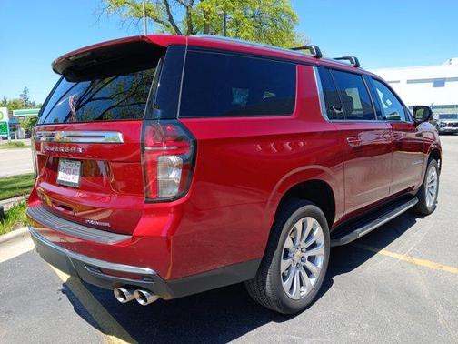 Radiant Red 2024 Chevrolet Suburban Premier